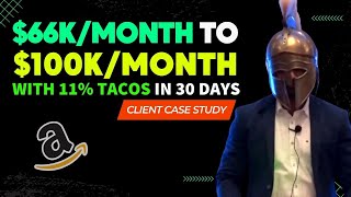 Amazon Brand from 66k usd to 100k USD per month - Conversion Rate Optimisation | Client Case study