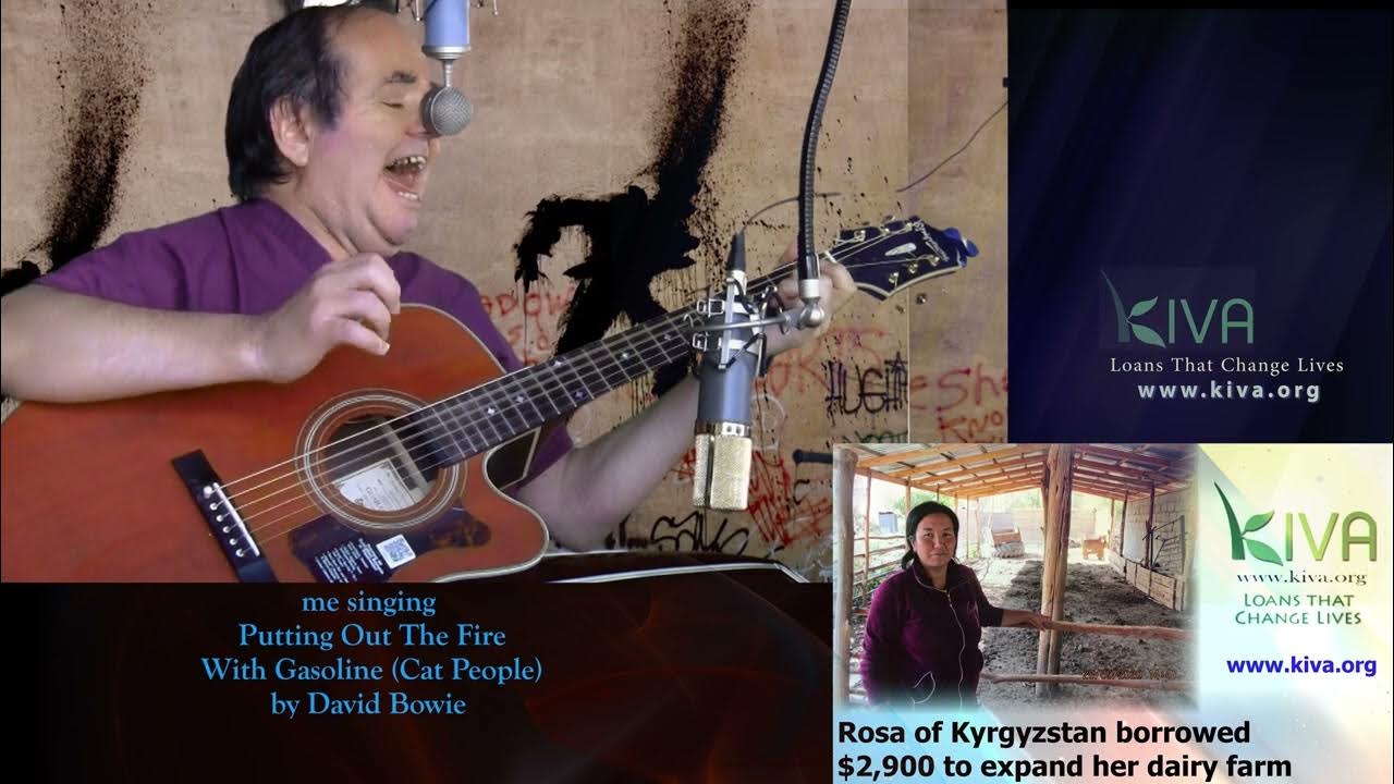 me singing Putting Out The Fire (with Gasoline) by David Bowie YouTube