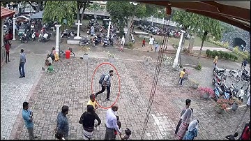 CCTV images show Sri Lanka