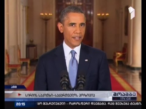 საქართველო მხარს უჭერს ვაშინგტონის პოზიციას სირიის საკითხში