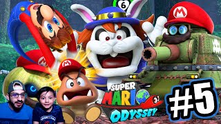 Mario Odyssey en El Bosque | Super Mario Odyssey Capitulo 5 | Juegos Karim Juega