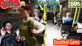 Multiplayer THE BUS Ultra Graphics with Logitech G29 Steering PC Game Telugu