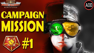Command and Conquer Remastered: Red Alert - Soviet - Mission 1 - Lesson in Blood