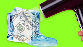 Crazy ideas with cash you should try to shock your friends how put
money in ice and burn them? you;ll know fold like a boss give as ...