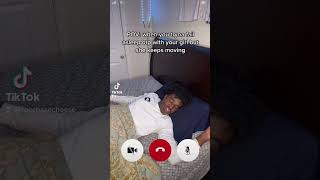 POV: When you tryna fall asleep otp with your girlfriend she keeps moving😭‼️
