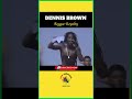Roots &amp; Culture Reggae Royalty Legend: Dennis Brown Unforgettable Live  Reggae #Music #shorts