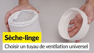 Comment choisir le bon tuyau d'évacuation universel pour votre sèche-linge  