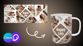 Mug Printing Design using Canva | Customized Mug Printing | Pacdora screenshot 3