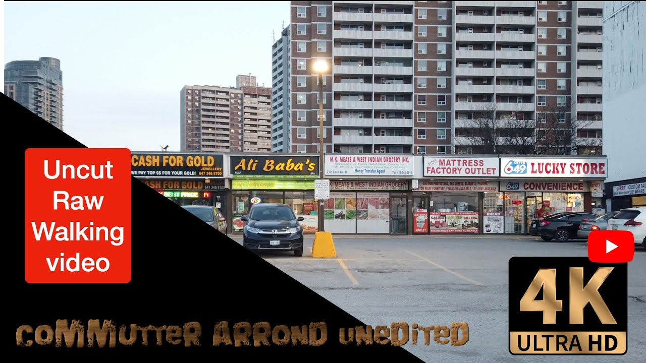 Toronto Walk/Weston Rd to Islington along Finch ave West YouTube