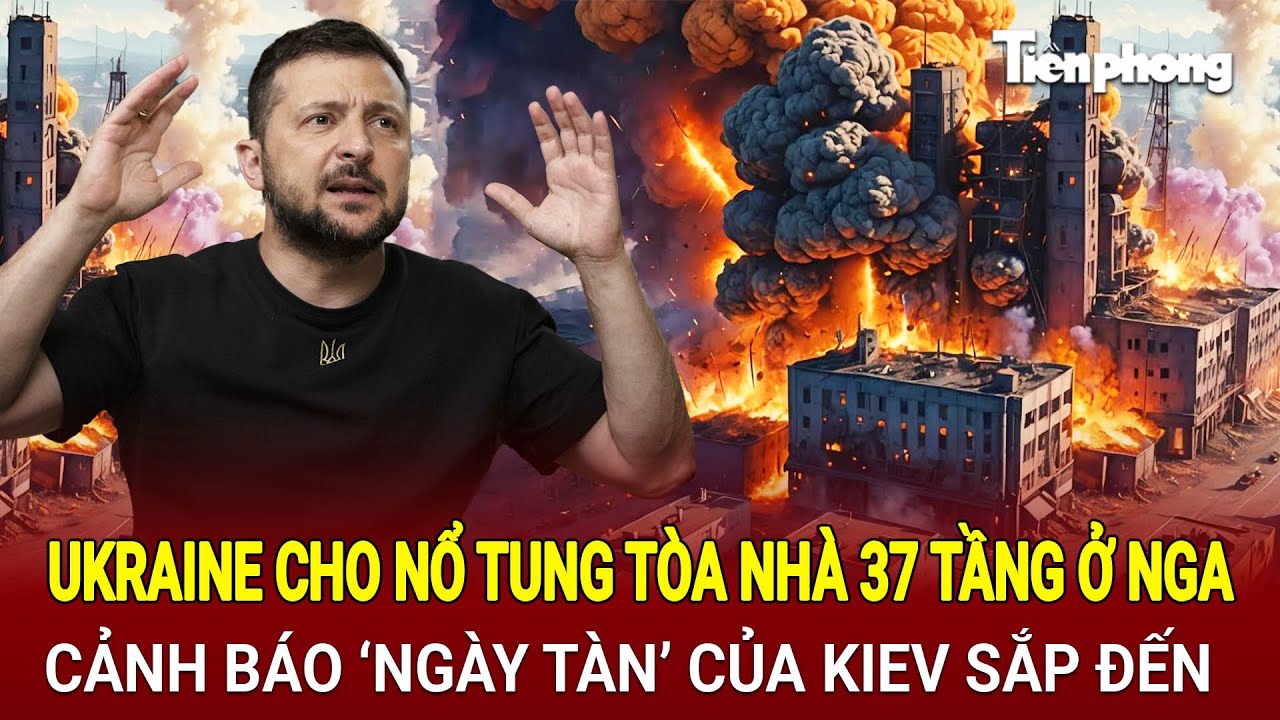 Toàn cảnh Thế giới: Ukraine cho nổ tung tòa nhà 37 tầng ở Nga, ‘ngày tàn’ của Kiev sắp đến?