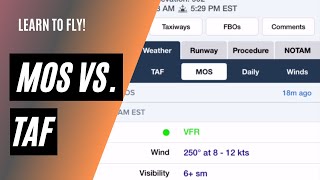 MOS vs TAF | Aviation Weather Forecast Products | ForeFlight Tips screenshot 5