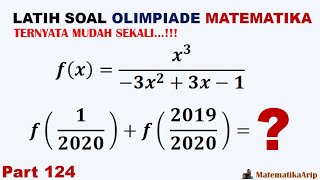 Latihan soal persiapan olimpiade matematika - ternyata mudah sekali