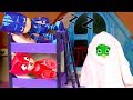 PJ MASKS 👻 Buhita, Gatuno y Gekko ven una película de Halloween