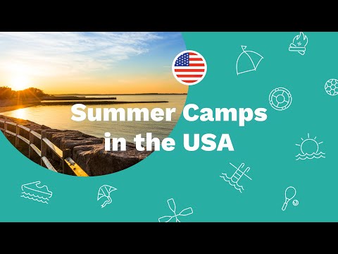 Video: Children's camps in the USA 2021