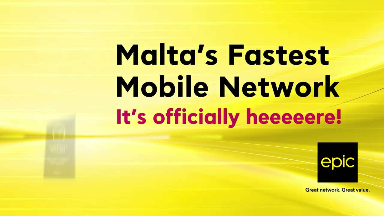 Malta's Fastest Mobile Network, verified by Ookla Speedtest Awards.