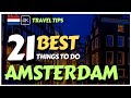 Amsterdam travel guide  21 best things to do in amsterdam in 1 or 2 days 4k