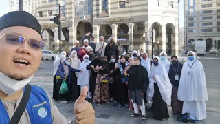 ZIARAH DALAM MASJID AN NABAWI BAGI GROUP 1 MAC 2022 BAS 1 - 14/3/2022