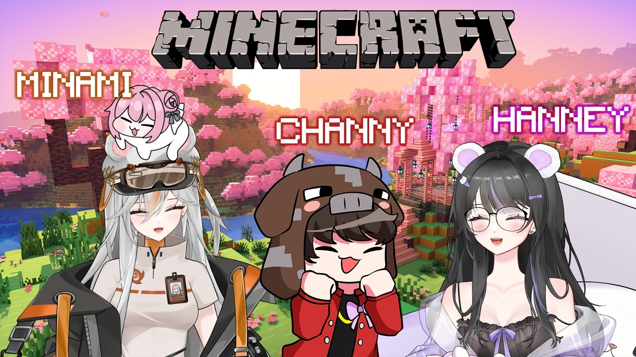 [VN/EN/JP] Cùng HanNami khám phá server Minecraft của @channymc - YouTube