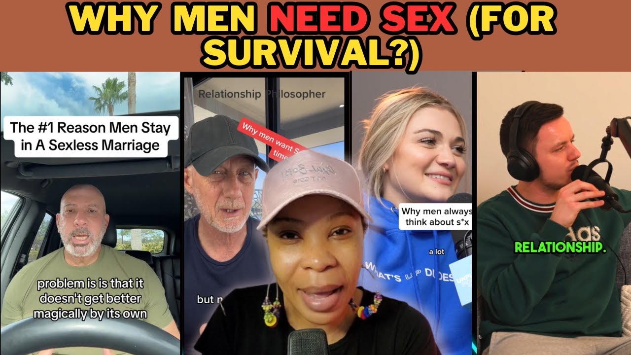 WHY MEN NEED Sex FROM WOMEN (IS IT A MUST HAVE FOR THEIR SURVIVAL