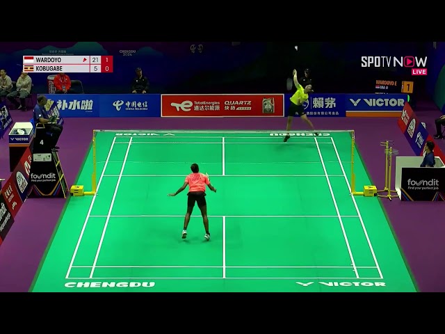 [BWF] WS - Group C｜Ester N.Tri Wardoyo (INA) vs Husina Kobugabe (UGA) H/L | Uber Cup Finals 2024 class=