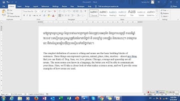 របៀបកំណត់Font Ms Word 2019#Font Setting in Ms Word 2019#