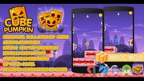 Cube Pumpkin Buildbox 2.2.8 ( BBDOC + Android Studio + Eclipse + IOS Xcode)