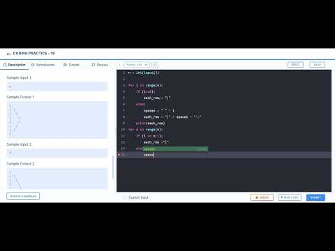 Python | Hollow Pyramid | NxtWave CCBP 4.0