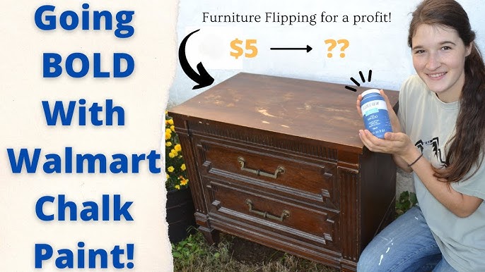 End Table Makeover with Chalk Paint and Gel Stain - The Vixen's