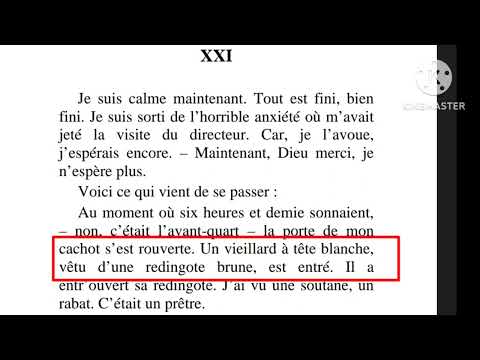1bac le dernier jour d' un condamné chapitre 21 شرح مبسط جدا لجميع فصول الرواية +les figures de style