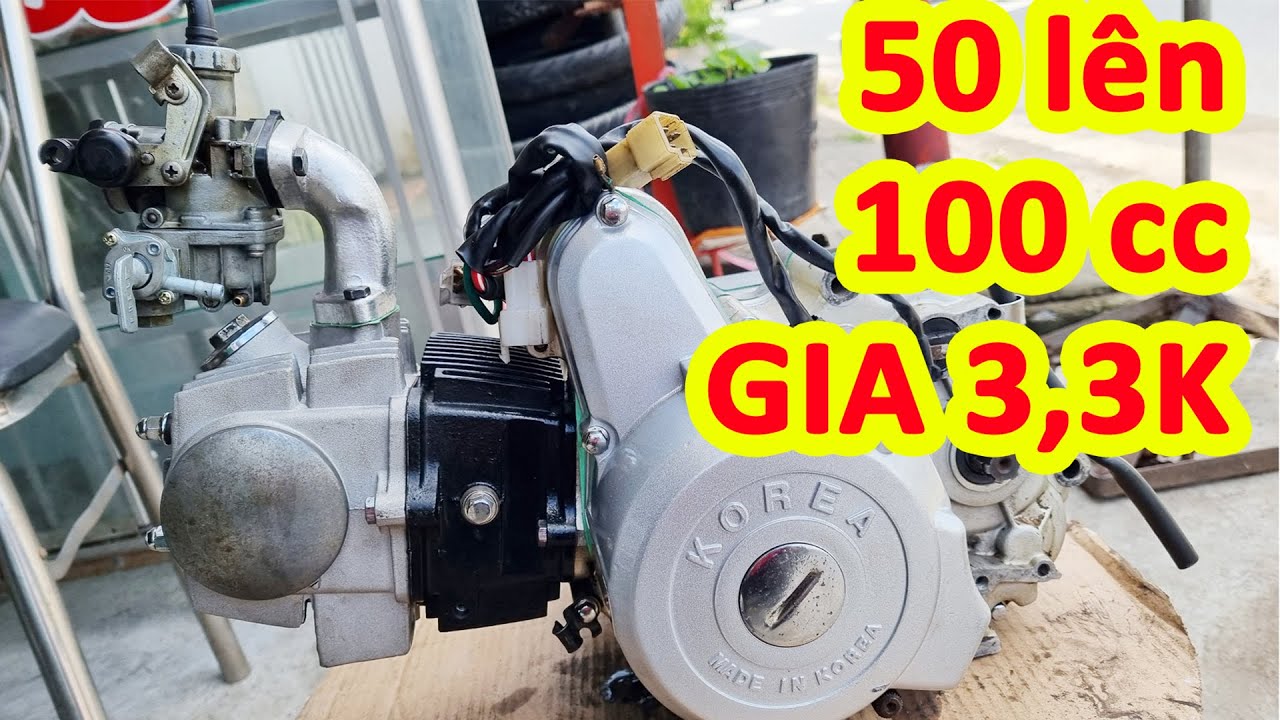 Độ Máy 50Cc Lên 100Cc Bao Nhiêu Tiền Minh Thế Honda - Youtube