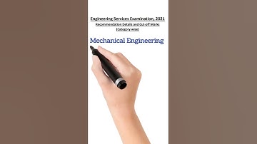 ESE 2021 Cutoff Marks Analysis for Mechanical Engineering !! #ESECUTOFF #ESE2021 #ESE2021CUTOFFMARKS