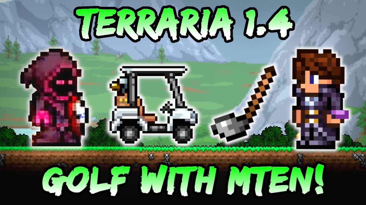 Terraria 1.4 GOLF with MTEN! Terraria Journey's End Khaios & Darthmorf