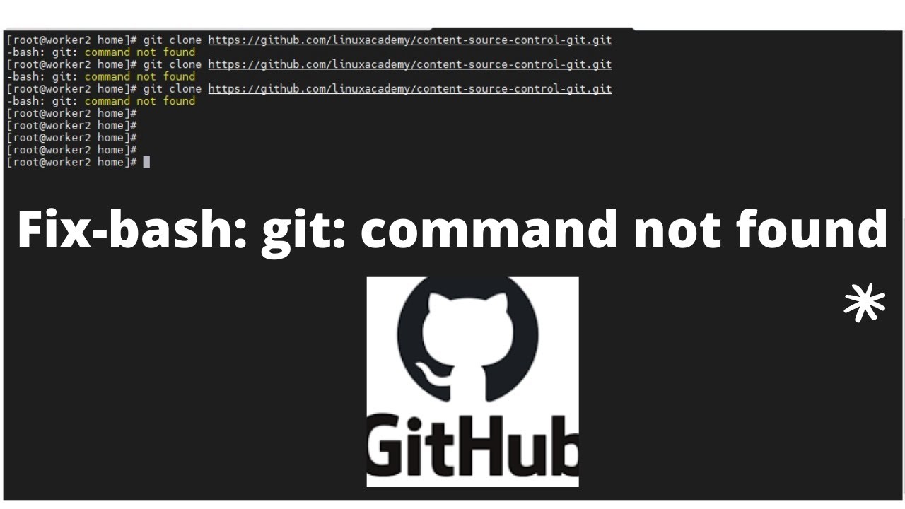 How To Fix -Bash: Git: Command Not Found