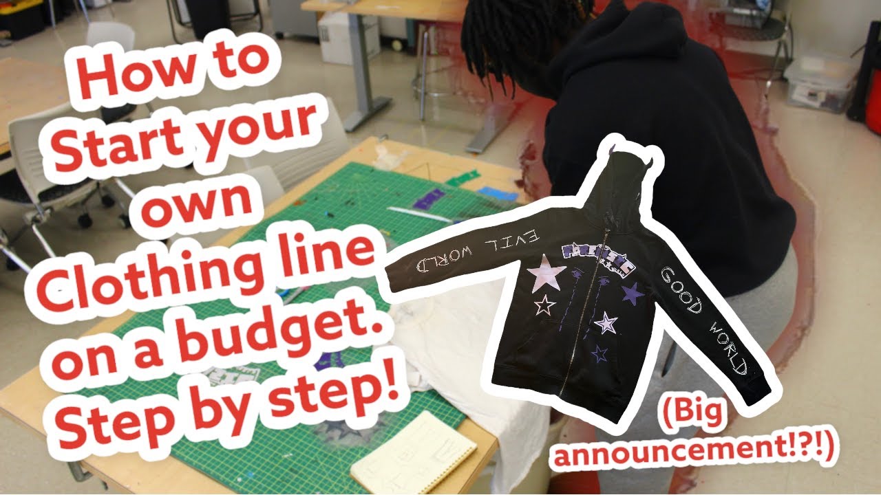 How to start your own clothing line on a budget (Thanks Giving giveaway