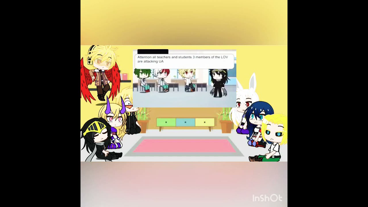 Pro Hero’s react to “the nights”glmv MHA