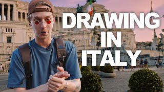 I Can't Believe THIS Happened on my Drawing Workshop in ITALY!