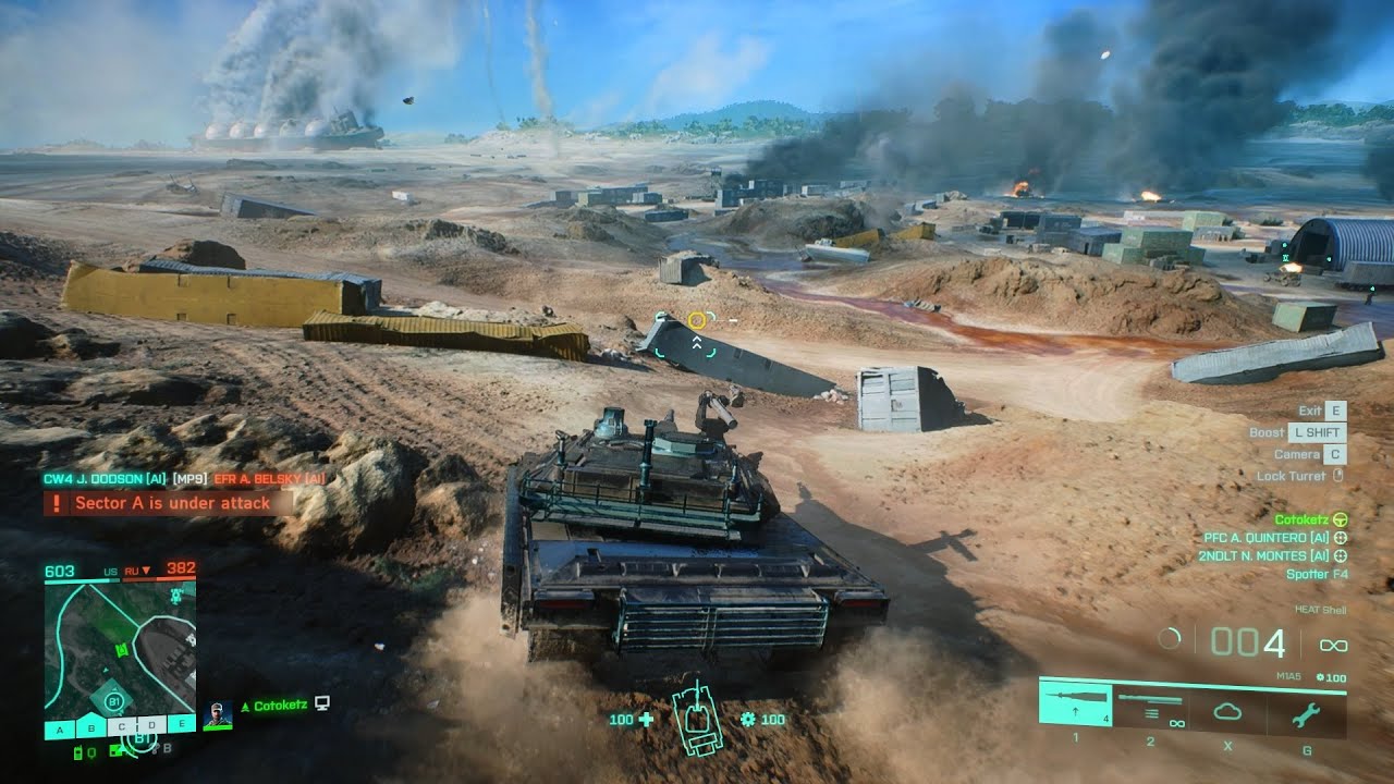 Battlefield 2042 Conquest - Tank Gameplay - (No Commentary) - YouTube