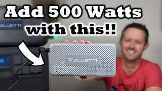 Bluetti D050S  Adding 500 Extra Watts From Solar Panels?!  Charging Enhancer Testing & Review