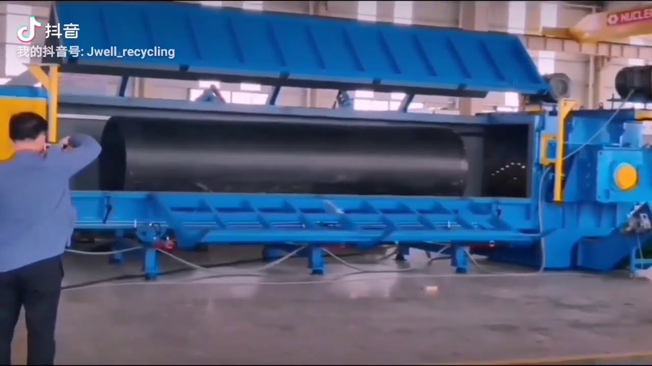 Pipe shredder and crusher unit YouTube