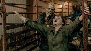 Clearing The Warehouse From Walkers - Fear The Walking Dead 6x02 Resimi