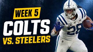 Details Indianapolis Colts vs. Pittsburgh Steelers Week 5 NFL Preview and Predictions News
