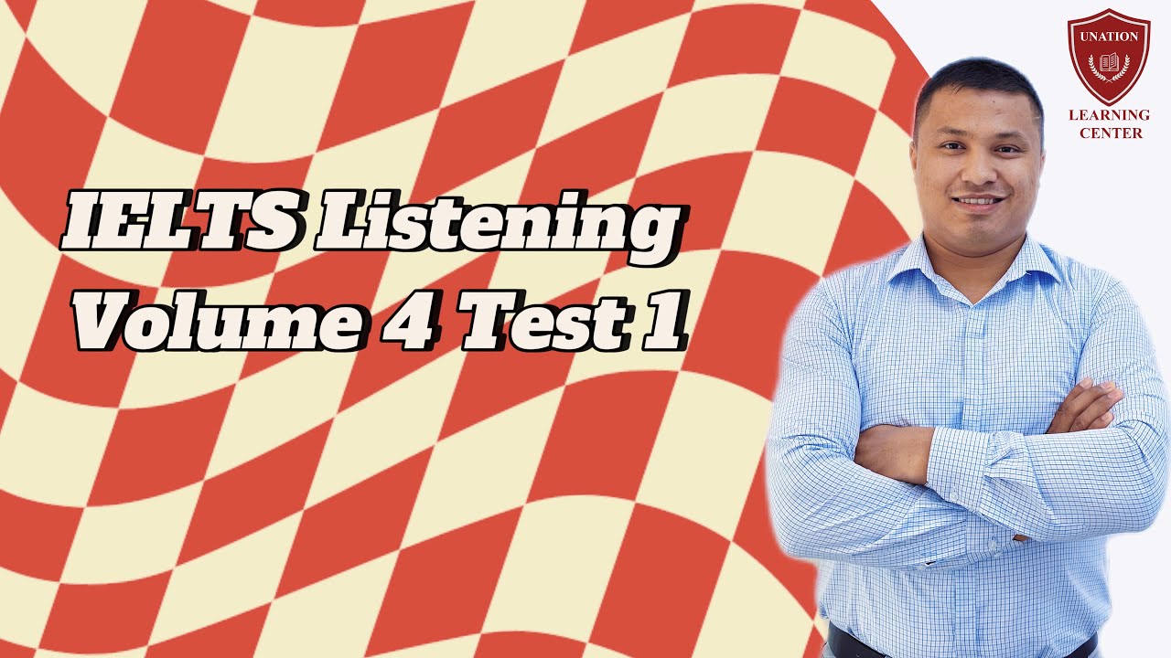 IELTS listening volume 4 test 1 - YouTube