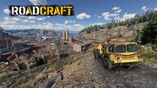 ROADCRAFT Gameplay Part 2 | Collecting Iron Pipes & Rebuilding Roads