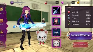 Apk mod game android Anime High School Zombie Simulator (Unlimited Money) screenshot 3
