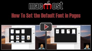 How To Set the Default Font in Pages (#1788)