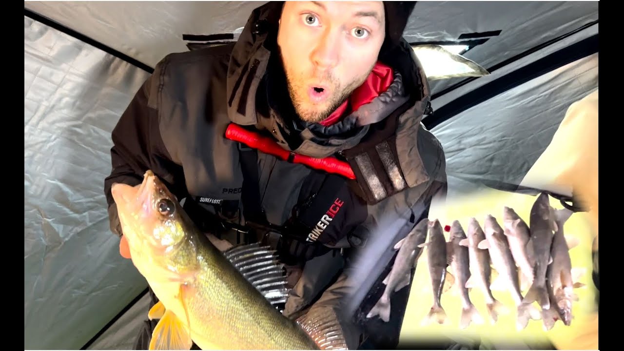 Red Lake Early Ice SLAYDAY (Plus Fishing Report) YouTube