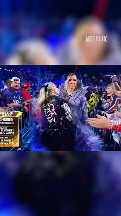 Alexa and Charlotte are so unserious 🤣 #WWE #WWEEvolution #Shorts