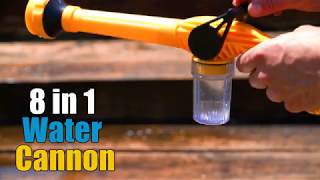 8 In 1 Water Cannon With Tank