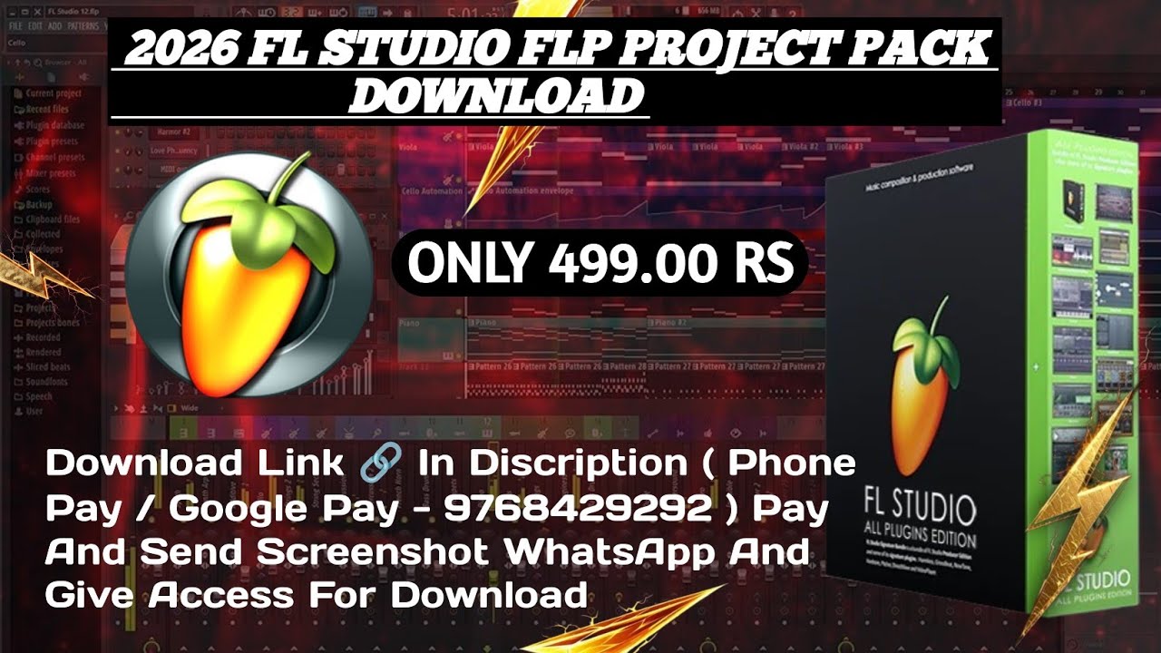 2026 FL Studio FLP Project Download Link 🔗 In Discription 👇👇👇👇