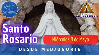 EN VIVO SANTO ROSARIO DE HOY DESDE MEDJUGORJE MIERCOLES 8 DE MAYO DE 2024
